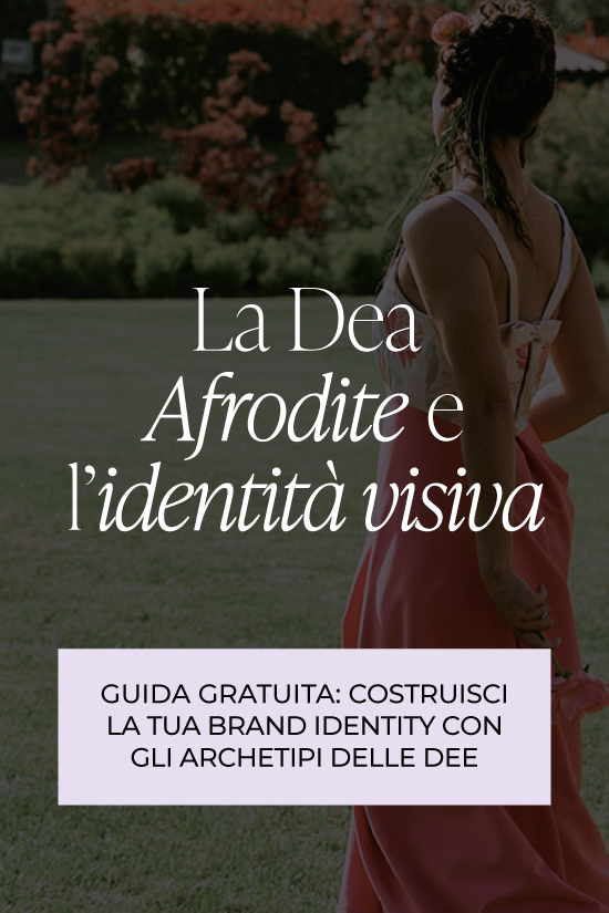 Afrodite: identità visiva e Personal Branding