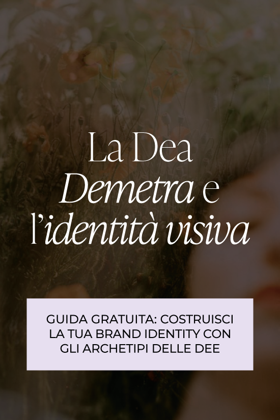 DEE E IDENTITÀ VISIVA: DEMETRA