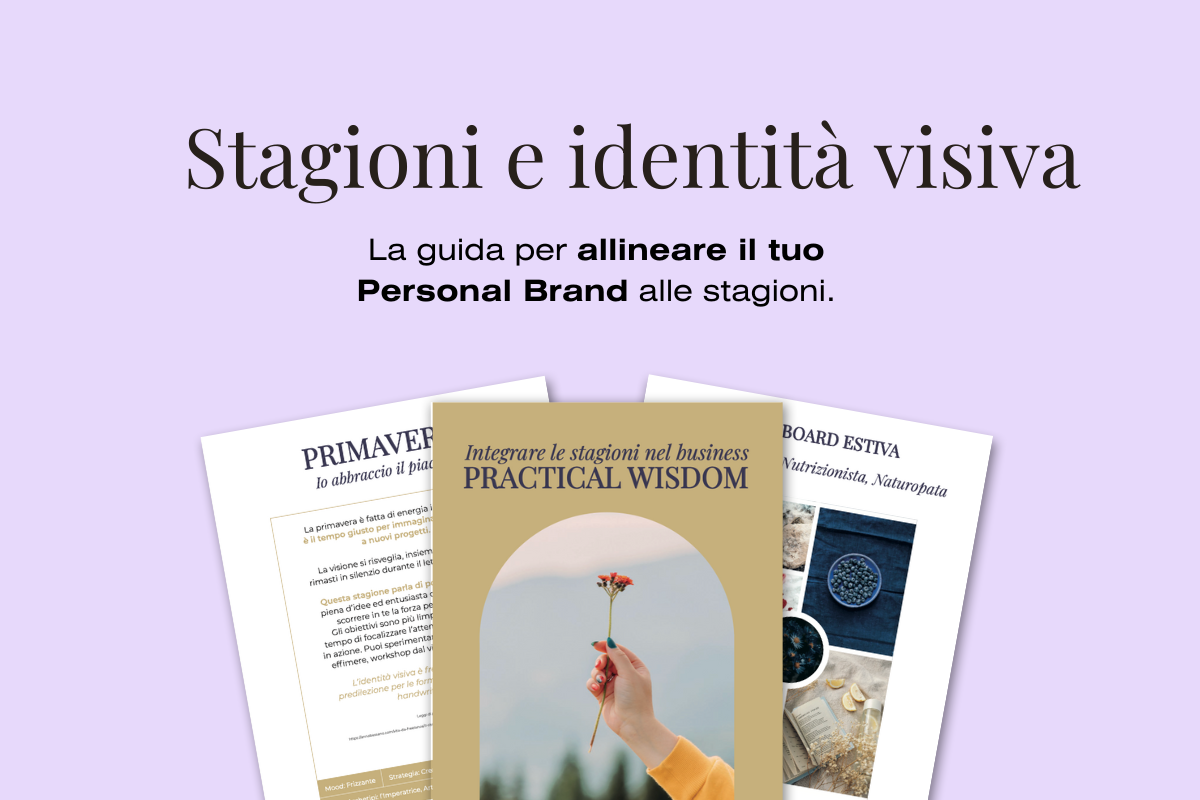 Stagioni_PersonalBrand Stagioni e identità visiva