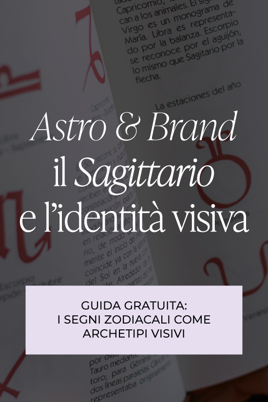 Sagittario e Identit&agrave; Visiva: guida al branding astrologico