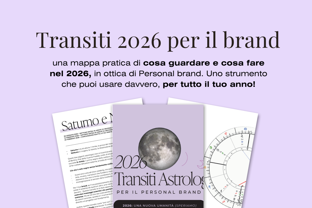 Transiti astrologia brand business 2026